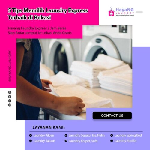 tips memilih laundry express bekasi